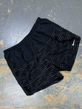 Nike Challenger 5” Running Shorts DD6007-011 Black 3M Large Brief Lined